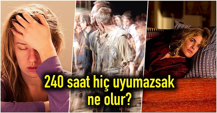 10 Gün Boyunca Hiç Uyumazsanız Vücudunuzda Neler Olur?