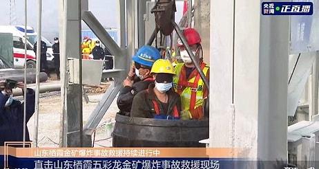 Çin'de Mahsur Kalan 22 Madenciden 11'i Günler Sonra Kurtarıldı