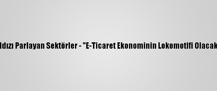 Salgında Yıldızı Parlayan Sektörler - "E-Ticaret Ekonominin Lokomotifi Olacak" Öngörüsü