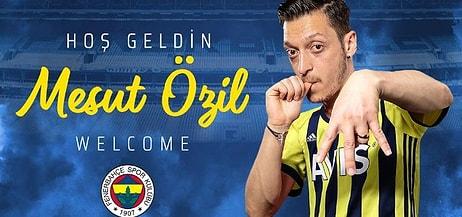 Bir Rüya Gerçek Oldu! Mesut Özil Resmen Fenerbahçe'de