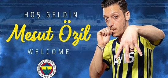 Bir Rüya Gerçek Oldu! Mesut Özil Resmen Fenerbahçe'de