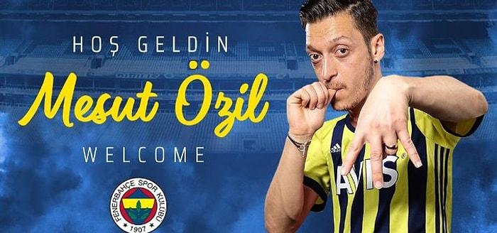 Bir Rüya Gerçek Oldu! Mesut Özil Resmen Fenerbahçe'de