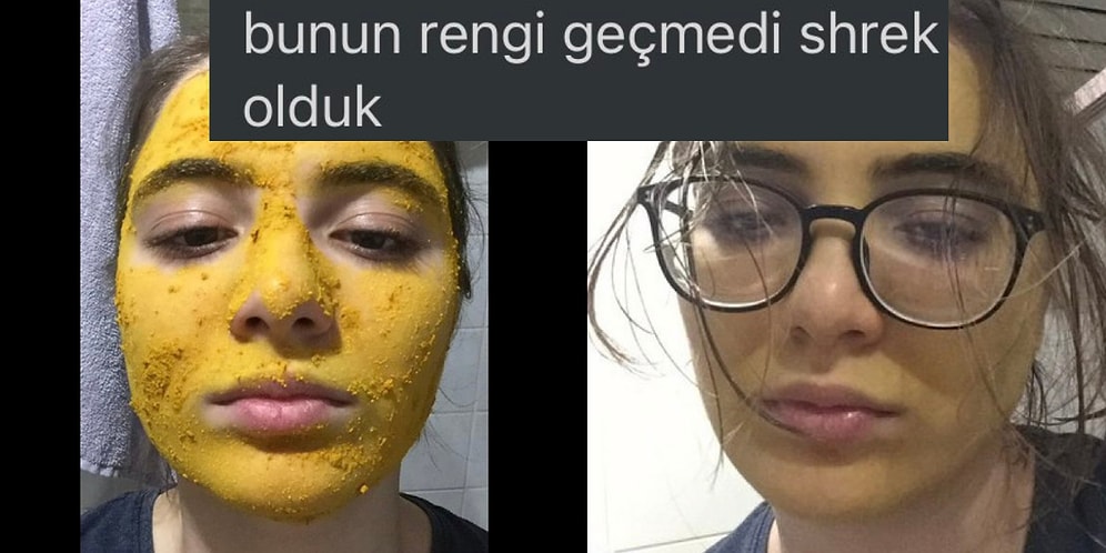Arkadaşının Önerisiyle Cildini Güzelleştirmek İsterken Zerdeçal Maskesinin Gazabına Uğrayan Kadın