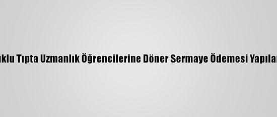 Danıştay Yabancı Uyruklu Tıpta Uzmanlık Öğrencilerine Döner Sermaye Ödemesi Yapılamayacağına Hükmetti