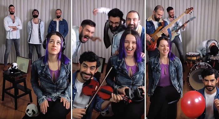 'Believer' ve ' Seviyorum Sevmiyorum' Şarkılarını Kendi Tarzlarında Coverlayan Ekipten Muhteşem Çalışma