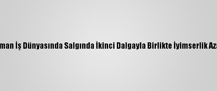 Ifo: Alman İş Dünyasında Salgında İkinci Dalgayla Birlikte İyimserlik Azalıyor