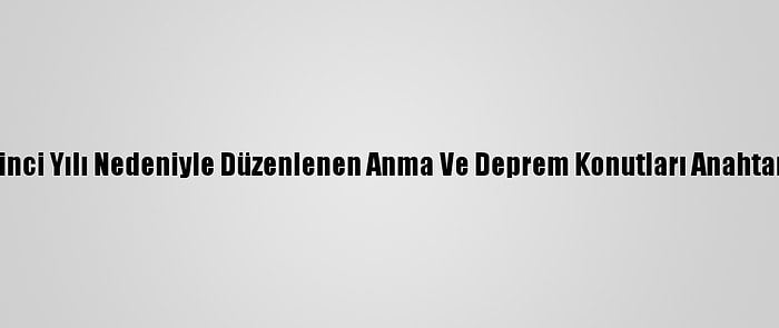 Erdoğan, Elazığ Depreminin Birinci Yılı Nedeniyle Düzenlenen Anma Ve Deprem Konutları Anahtar Teslim Töreninde Konuştu: (1)