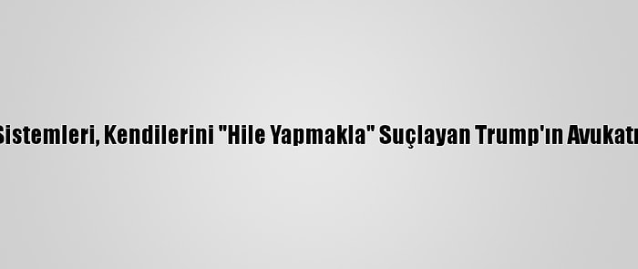 Dominion Oy Sayma Sistemleri, Kendilerini "Hile Yapmakla" Suçlayan Trump'ın Avukatı Giuliani'ye Dava Açtı