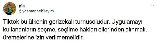 Bu kadar çok talep görmesinin yanında bir kesim de TikTok'tan "Türkiye'nin başına gelmiş en rezil şey" olarak bahsediyor ve acımasızca eleştiriyor.