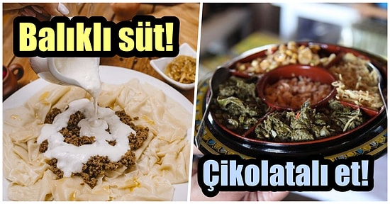 Listede Türkiye de Var! Gittikleri Ülkelerde Turistleri En Çok Şaşırtan Birbirinden İlginç Yiyecekler