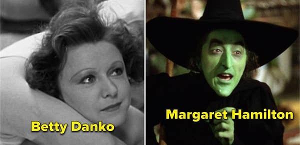 6. Yine "Oz Büyücüsü" filminin setinde Margaret Hamilton'un dublörü Betty Danko, karakterinin süpürgesinin sapındaki borunun patlaması sonucu 11 haftasını hastanede geçirdi.