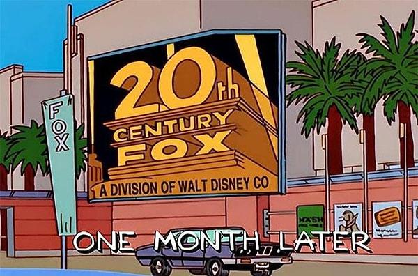 8. Disney'in Fox'u satın alması: