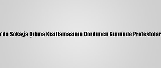 Hollanda'da Sokağa Çıkma Kısıtlamasının Dördüncü Gününde Protestolar Sürüyor