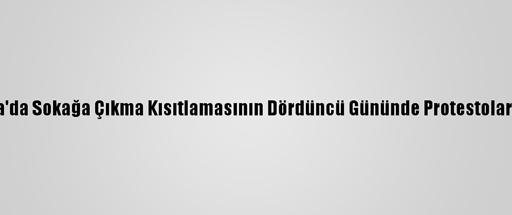 Hollanda'da Sokağa Çıkma Kısıtlamasının Dördüncü Gününde Protestolar Sürüyor