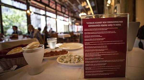 Kafe ve restoranların Mart ortasından itibaren belli kurallarla açılması planlanıyor