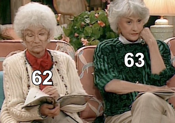 3. Эстель Гетти была моложе Беа Артур, когда играла свою маму в "Золотых девочках"