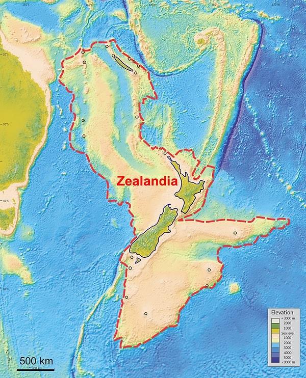 Araştırmacılar, daha önce eşi benzeri görülmemiş detaylarıyla Zelandiya kıtasının şuan ve milyonlarca yıl önce nasıl göründüğünü gösteren haritaları yayınladılar.