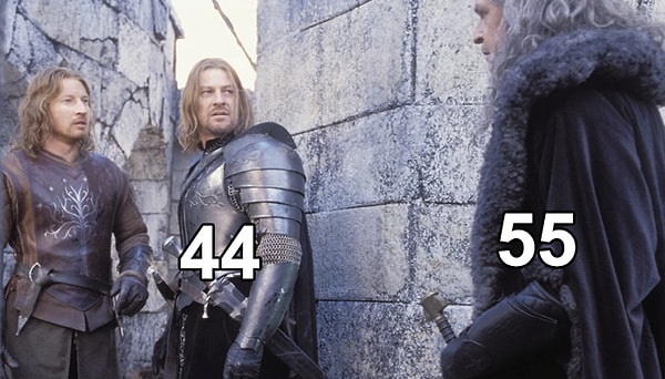 19. Отец и сын: Джон Ноубл и Шон Бин во "Властелине колец: Возвращение короля"