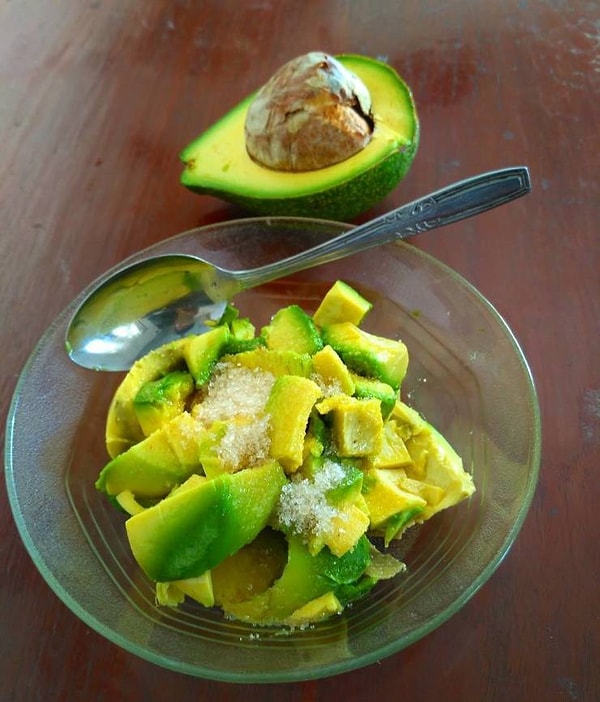 4. Авокадо в качестве десерта