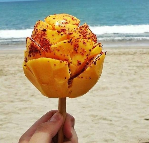 8. Фрукты с перцем чили