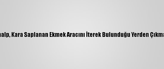 Edirne Valisi Canalp, Kara Saplanan Ekmek Aracını İterek Bulunduğu Yerden Çıkmasına Yardım Etti