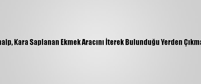 Edirne Valisi Canalp, Kara Saplanan Ekmek Aracını İterek Bulunduğu Yerden Çıkmasına Yardım Etti