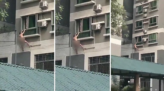 Birlikte Olduğu Kadının Eşi Eve Gelince, Yatak Odasının Penceresinden Çıplak Bir Şekilde Atlayarak Kaçan Adam