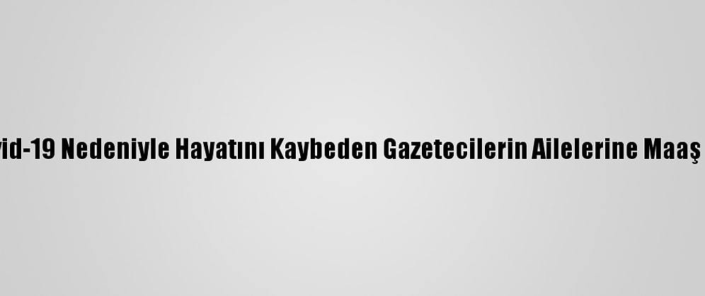Mısır'da Kovid-19 Nedeniyle Hayatını Kaybeden Gazetecilerin Ailelerine Maaş Bağlanacak