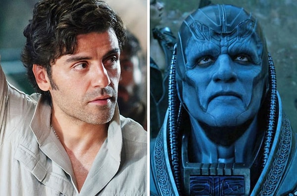 14. По Дэмерон из сериала "Звездные войны" и Апокалипсис из фильма "Люди Икс: Апокалипсис"