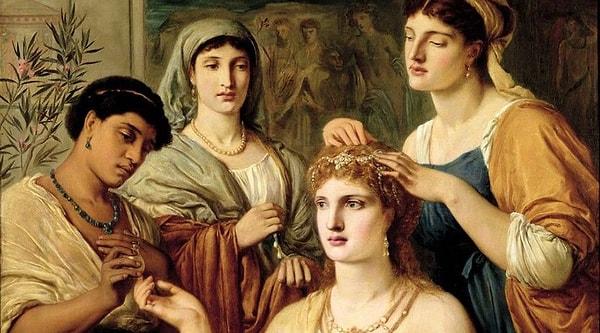 3. Antik Roma'daki kadınlar vatandaş olsalar da oy veremiyorlar veya siyasi pozisyonlarda çalışamıyorlardı; sadece iş yapabiliyorlardı...