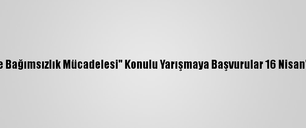 "Mehmet Akif Ve Bağımsızlık Mücadelesi" Konulu Yarışmaya Başvurular 16 Nisan'da Sona Erecek