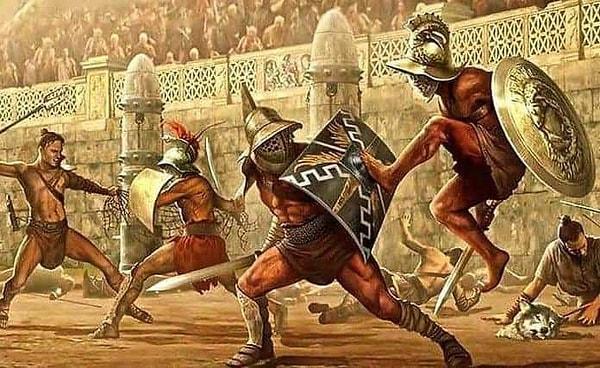 13. Romalılar; iş saatlerinden sonra gladyatör dövüşlerini, araba yarışlarını, tiyatroları ve saunaları ziyaret ederdi.