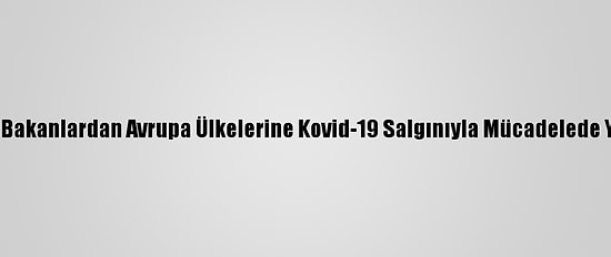 Brezilyalı Eski Bakanlardan Avrupa Ülkelerine Kovid-19 Salgınıyla Mücadelede Yardım Çağrısı