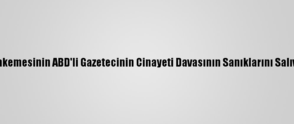 Beyaz Saray, Pakistan Mahkemesinin ABD'li Gazetecinin Cinayeti Davasının Sanıklarını Salıvermesine Tepki Gösterdi:
