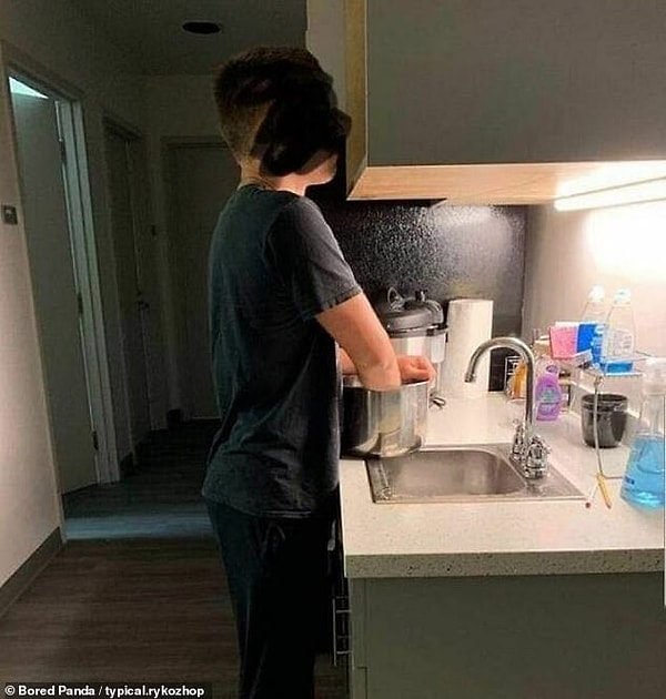 6. Вряд ли эту кухню планировали профессионалы.