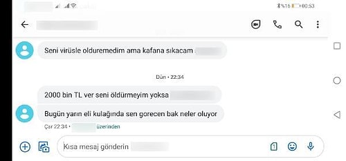 Korona Hastasından Tükürük Alıp Öldürmeye Çalıştı! Şimdi de Tehdit Mesajları Atıyor