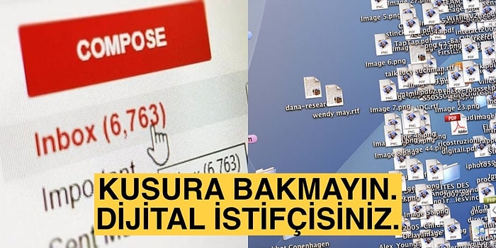 Okunmamış Maillerinizin Sayısıyla Masaüstünüzdeki Dosyaları Toplayın, 1000'i Geçiyorsa Bu İçeriğe Koşun!