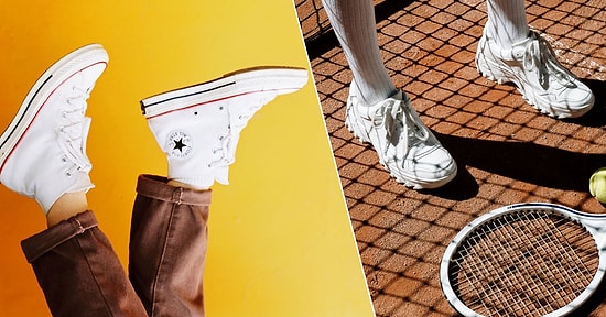 'Aldım ama Nasıl Temizleyeceğim' Diyenler İçin Beyaz Spor Ayakkabıları Temizlemenin En İyi Yolları