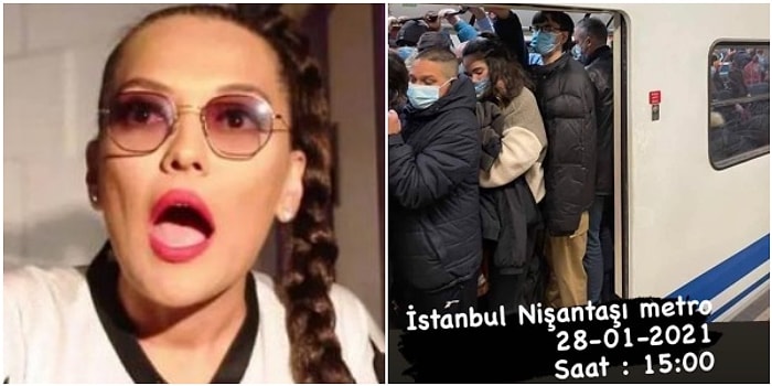 Demet Akalın'ın Paylaştığı Tıklım Tıkış "Nişantaşı Metrosu" Fotoğrafına İBB'den Şaşırtan Bir Cevap Geldi