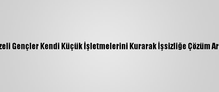 Gazzeli Gençler Kendi Küçük İşletmelerini Kurarak İşsizliğe Çözüm Arıyor