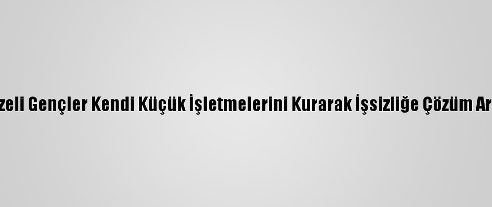 Gazzeli Gençler Kendi Küçük İşletmelerini Kurarak İşsizliğe Çözüm Arıyor
