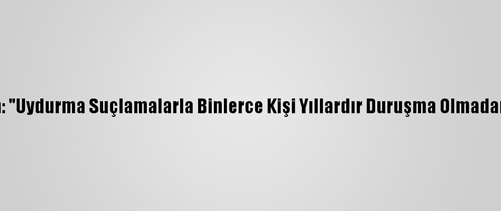 Mısırlı Akademisyen: "Uydurma Suçlamalarla Binlerce Kişi Yıllardır Duruşma Olmadan Hapiste Tutuluyor"