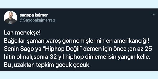 Sagopa Kajmer'den Kendisine "Hip Hop Değil" Diyen Rapçi Tepki'ye Sert Yanıt