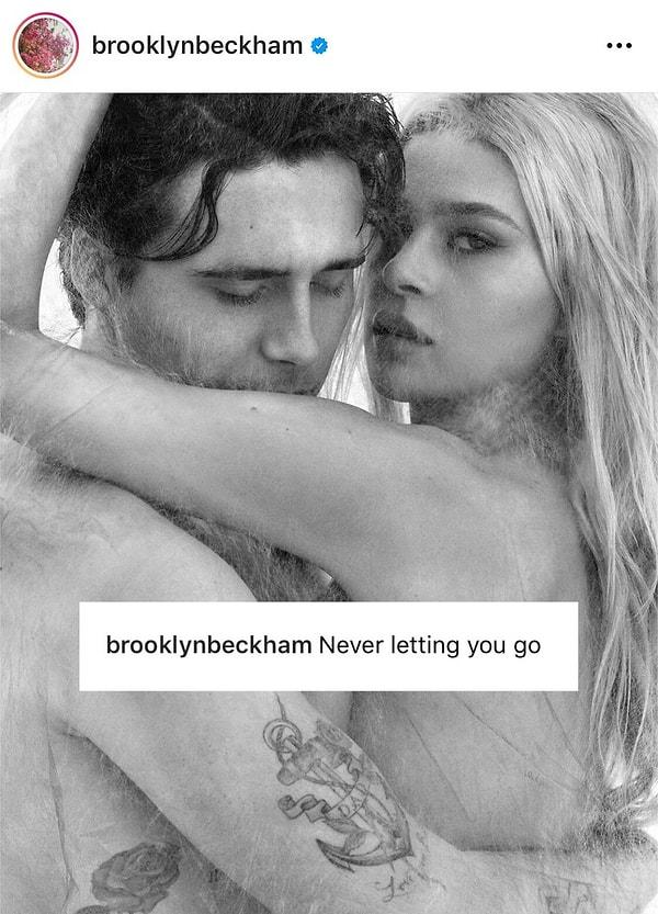 2. Brooklyn Beckham ile nişanlısı Nicola Peltz aşkından fenalık gelmedi mi sizce de?
