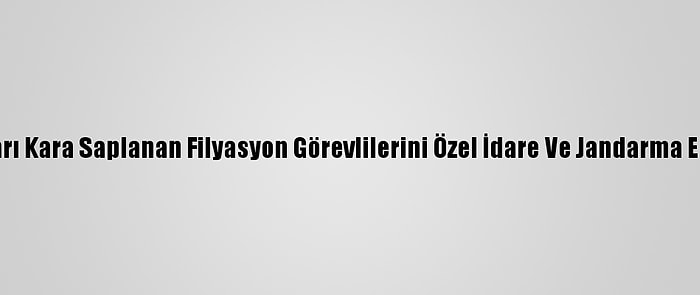 Yozgat'ta Araçları Kara Saplanan Filyasyon Görevlilerini Özel İdare Ve Jandarma Ekipleri Kurtardı