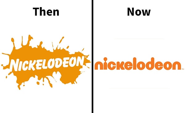 8. Канал Nickelodeon "до и после"