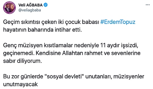 İki Çocuk Babası Müzisyenin Geçim Sıkıntısı Nedeniyle İntihar Ettiği İddia Edildi...