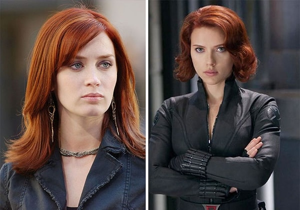 9. Ну что, Эмили Блант или все-таки Скарлетт Йоханссон?