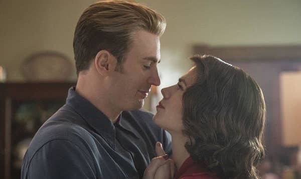 21. 'Avengers Endgame'de Peggy ve Steve'in dans sahnesi.