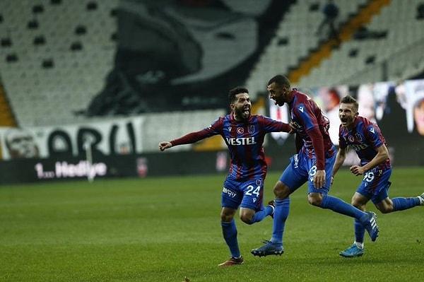 63. dakikada Vitor Hugo, Trabzonspor'u öne geçirdi: 1-2